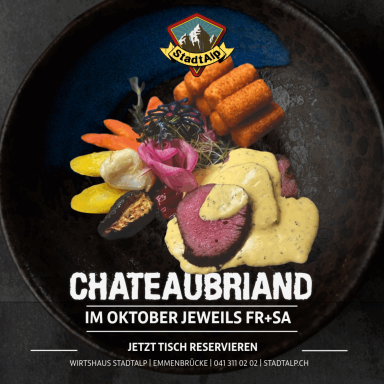 Chateaubriand-Zeit in der StadtAlp