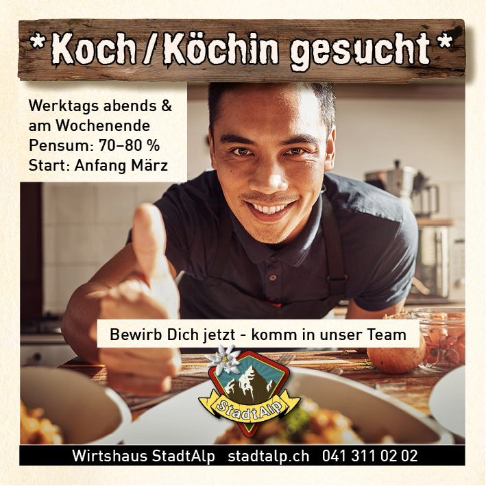 🍳 Koch / Köchin gesucht