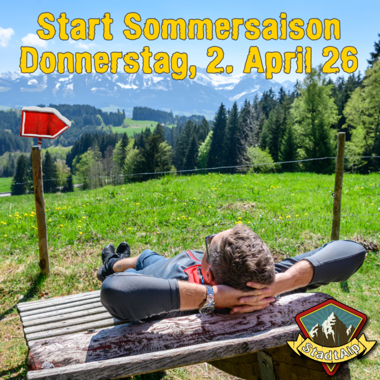 Willkommen in der Sommersaison!