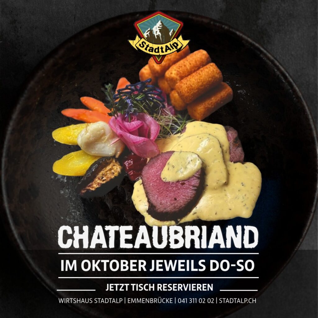 Chateaubriand-Genusstage im Oktober